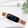 Magnet LED TOUCH smart Magnetic watches for girls women Magnet Strap. 