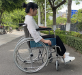 Standard Imported Wheelchair Folding for patients and hospitals. 