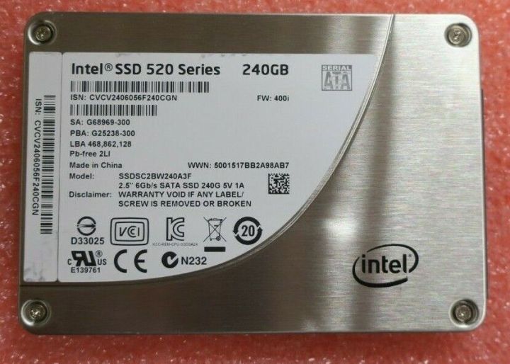 Intel%20SSD%20160GB/240GB/180GB%202.5%20Hard%20Drive%20Disk%20Disc%20Solid%20State%20Disks%202.5%20"%20Internal%20SSD(%20Condition%20Refurb)%20-%20Image%207