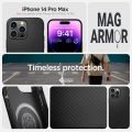 Spigen Mag Armor MagFit Case Compatible with iPhone 14 Pro Max - Matte Black. 