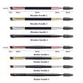 1pcs Rubber Handle 2-1pc 2 in 1 Double Head Eyebrow brush+Eyelash brush Makeup Tools Cosmetic Brushes Eye lash Make up Brushes brochas maquillaje. 