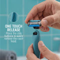 𝐖𝐁𝐌 Ultra Shaving Razor For Men with 5 Super Blades | Replaceable & Flexible Upto 45 Degree with Extra Refill Blade (Any Random Color). 