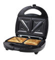 Anex Deluxe Sandwich Maker AG-1037 - Black & Silver. 