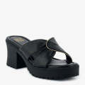 ECS - for Women - Round Lift Wedge Heels. 