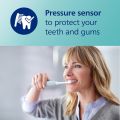 Philips Sonicare ProtectiveClean 4300, Sonic Electric Toothbrush with Two Intensity Levels, Pressure Sensor and Timer, Light Blue, HX6803/04. 