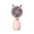Mini Fan Quiet Operation Portable Energy-saving Lightweight USB Rechargeable Plastic Handheld Fan Multi-purpose Pocket Fan. 