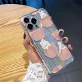 Cartoon Elegant Cute Casing Oil Painting Flower Tulip Butterfly Pattern Case for itel A80 Clear Softcase Premium Shockproof Back Cover. 