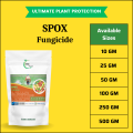 SPOX Fungicide | Broad Spectrum Fungicide | Fungicide For Plants | 10 GM 25 GM 50 GM 100 GM 250 GM 500 GM | Plant Health | Fungal Diseases | Treat Plant Diseases | Rooting Hormone | Not Sulphur Fungicide , Amino Acid | No NPK Fertilizer Urea Fertilizer |. 