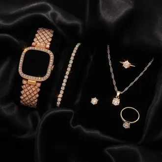 Diamond%20Touch%20Screen%20LED%20Watch%20For%20Ladies%20%7C%20Stainless%20Steel%20Chain%20in%20Round%20Dial%20For%20Girls%20%7C%20Digital%20Wristwatch%20For%20Women%20in%20Square%20Dial%20Shape%20-%20Image%205