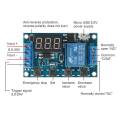 6V- 30V DC Timer circuit incubator egg turner Relay Module Switch Trigger Time Circuit Timer Cycle Adjustable. 