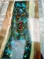 Epoxy Resin River Table, Epoxy Table, Coffee Table. 
