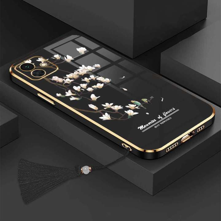 Casing%20For%20Samsung%20A04%20A04E%20samsung%20A05%20Luxury%20Beautiful%20mapies%20with%20flower%20Camera%20Protection%20Phone%20Case%20Plating%20Edges%20Silicone%20Soft%20Cover%20With%20Free%20Lanyard%20-%20Image%208