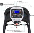 DC Motor Treadmill Home Running Exercise Machine Blue Ocean Folding Manual incline Jogging Machine 120 Kg weight Support. 