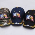 Men's USA Eagle Baseball Cap American Flag Embroidery Snapback Dad Hat Male Summer Casual Hip Hop Caps. 
