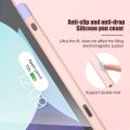 Pencil Case for Samsung Galaxy Tab S Pen Pro Tablet Touch Pen Stylus Cover Color Matching Non-slip Anti-fall Soft Protective Sle. 