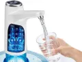 Water Dispenser Pump, Portable Water Pump for 5 Gallon Bottle with Automatic Off Button, USB Charging,Universal Fit. 