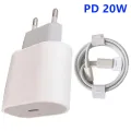 20W PD USB C Quick charge 3.0 4.0 USB Charger for iPhone 13 12 11 pro mini ipad Xiaomi poco x3 X4 M4 Pro 5G Fast Charging Cable. 