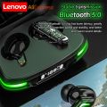Lenovo - GM3 TWS True Wireless Competitive Gaming Bluetooth Headset Dual In-Ear Mobile Game Eating Chicken Special No Delay. 