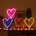 LED Decoration Lamp Low Power Consumption Love Heart LED Modeling Atmosphere Lamp. 