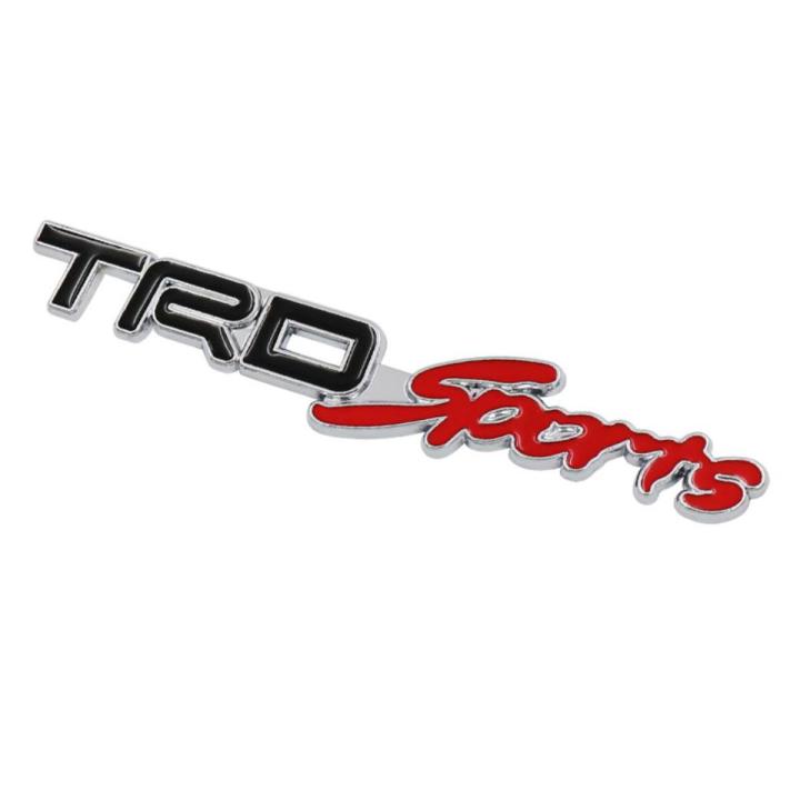 TRD Sports Logo Metal Emblem Monogram For Car Motorcycle 1 Pcs | Daraz.pk