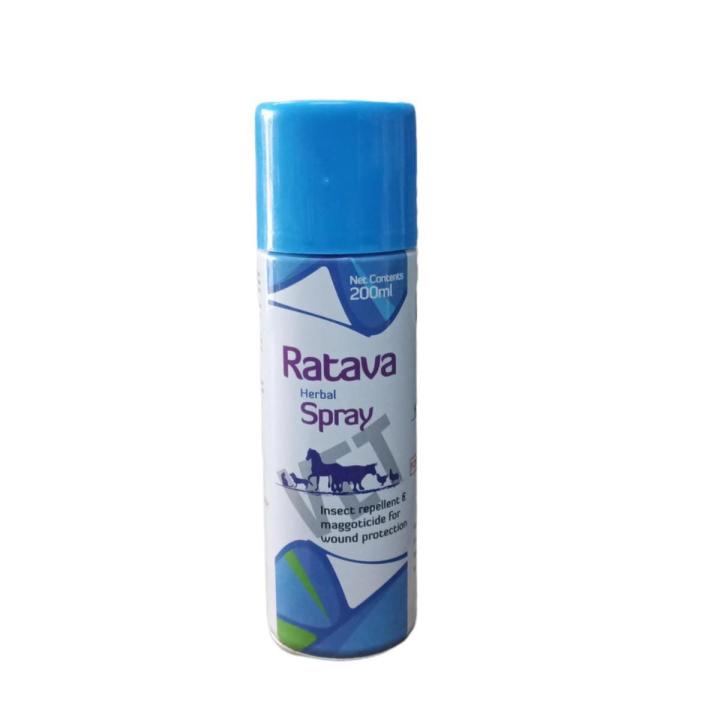 Ratava Spray For Wound Spray - For All Pets - 200ML  (Substitute of Pink Spray)