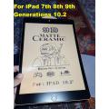 Matte Screen Protector for iPad 10.2 7th 8th 9th Gen Anti-Glare Ceramic Film Compatible. 
