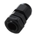 8 PCS PG7 Black Plastic Waterproof Cable Gland Connector 3-6.5mm. 