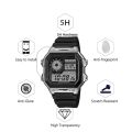 3PACK Nano Explosion-proof Screen Protector For Casio AE-1200 AE-1300 AE1200 / AE1200WH-1A / AE1200WHD-1A Sport Watch LCD Film. 