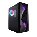 1stPlayer F4 FireRose Series ATX Case with 3 Fans (Non RGB). 