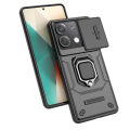 Bracket Protective Case C Shockproof Metal rmor P Protective Case Ate 13 Mi Redmi Nomi Note for Xiaomi Mi Red 13 4G Phone Case Sliding Camera Phone Case Small Pro 4G. 