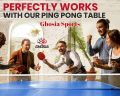 Branded Table Tennis Racket Pair With 3 Balls. 