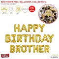 Brother's Foil Letter Collection, Best Brother Ever, Bara Bhai, Big Bro, Happy Birthday Brothers Foil Balloons For Party Decoration, Themes Party Decor Supplies, Theme, Star Shaped Foil Ballon, Solid Baloon, Indoor & Outdoor : ZJgYFfn4. 