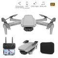 E88 Drone RC Drones Pro 4K HD Dual Camera GPS WIFI FPV Quadcopter Foldable Bag 3 Battery. 