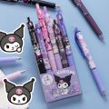 0.5mm Cute Kuromi Gel Pen Cartoon Sanrio Ballpoint Pens Student Stationery. 