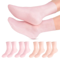 1 Set Silicone Moisturizing Socks Gloves Set Foot Skin Anti Cracking Socks. 