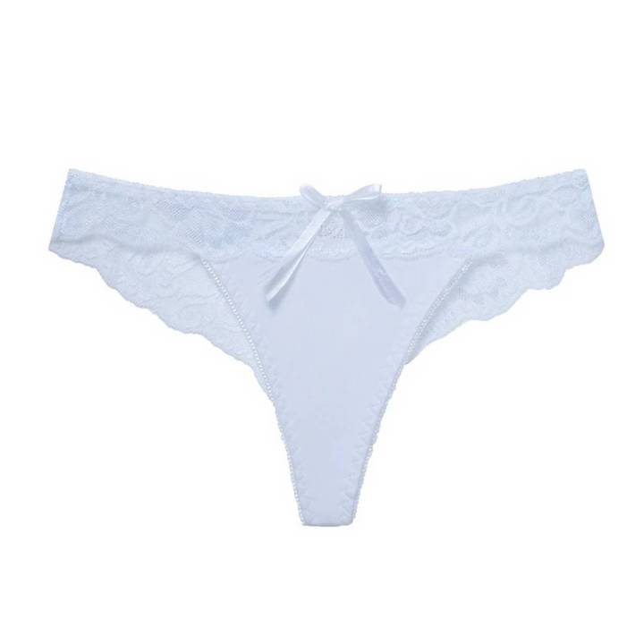 Women T-back Panties 2021 Sexy Women's Thongs Fashion Floral Lace G Strings Female Soft Comfortable Lingerie Underwear