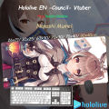 Hololive EN Council Nanashi Mumei Vtuber Anime Thicken Oversized Game Mousepad Keyboard Mat Desk Mat Mouse Pad. 