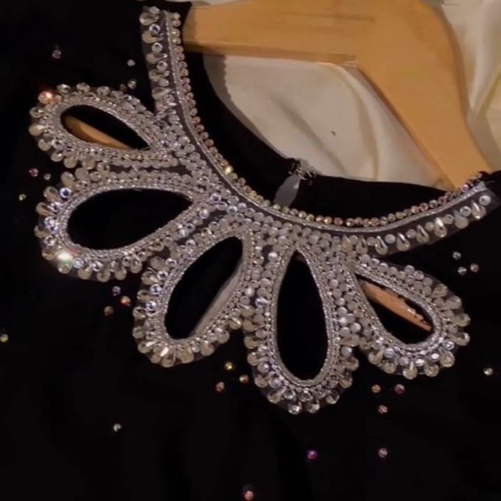 Embroidery%20Neckline%20Lace%20Turkish%20Style%20For%20Brand%20Fabrics,%20Fancy%20Mirror%20Neck%20Design%20For%20Clothes,%20New%20Stone%20Necklace%20for%20Dress%20-%20Image%207