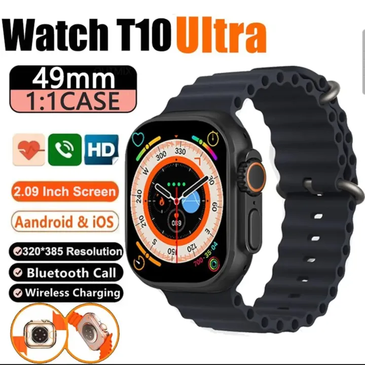 T10%20Ultra%20Smartwatch%202.09inch%20HD%20Big%20Screen%20Magnetic%20Wireless%20Charging%20water%20proof%20Wacth%208%2049mm%20Smart%20Watch%20Bluetooth%20Call%20Sleep%20Monitor%20Men%20Woman%20Ultra%20Smart%20Watch%20-%20Image%202