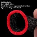 BUY 1 GET 1 FREE / Pubg Gaming Finger Sleeves, 0.01inch Silver Fiber Finger Sleeve for Gaming, Anti-Sweat Breathable Gaming Thumb Sleeve. 