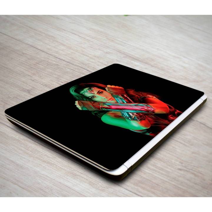 Wonder Woman 1984 Gal Gadot Movie 4k Laptop Skin Vinyl Sticker Decal, 12 13 13.3 14 15 15.4 15.6 inch Laptop Skin Sticker Cover Art Decal Protector Fits All Laptops