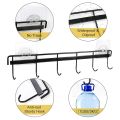 Utensil Hangers with Hooks Wall Utensil Holder Utensil Hooks Wall Mounted Adhesive Wall Hooks Rack for Kitchen Bedroom. 