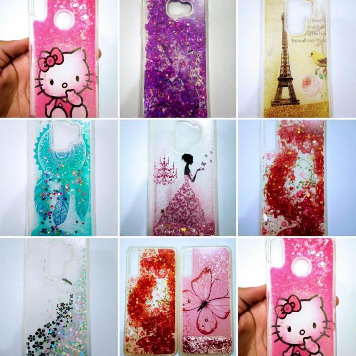 Waterfall Liquid Phone Case Star Bling Glitter For Samsung Galaxy J7- MAX