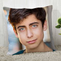 Custom Aidan Gallagher Square Pillowcase Custom Zippered Pillow Cover Case 40x40,45x45cm(One Side) 12.24. 