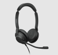 Jabra Evolve2 30 SE Wired Stereo Noise-Cancelling Headset - Features 2-Microphone Call Technology and USB-A Cable - MS Teams Certified, Works with All Other Platforms - Black. 
