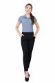 black pants for woman /BLACK Denim Jeans For Woman, Stretchable, Narrow, Comfortable. 