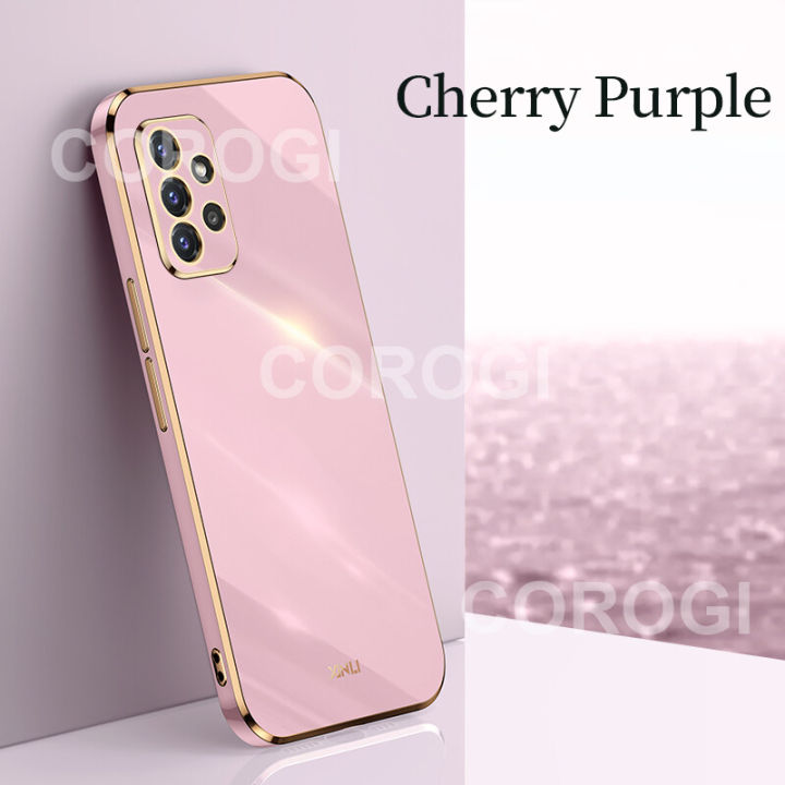 For Samsung Galaxy A52s 5G A52 Back Cover Fashion Shiny Plating