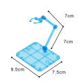 NYT Clear Action Figure Holder Display Stand Base For Hg Rg S-D Shf Gundam Model Toy. 