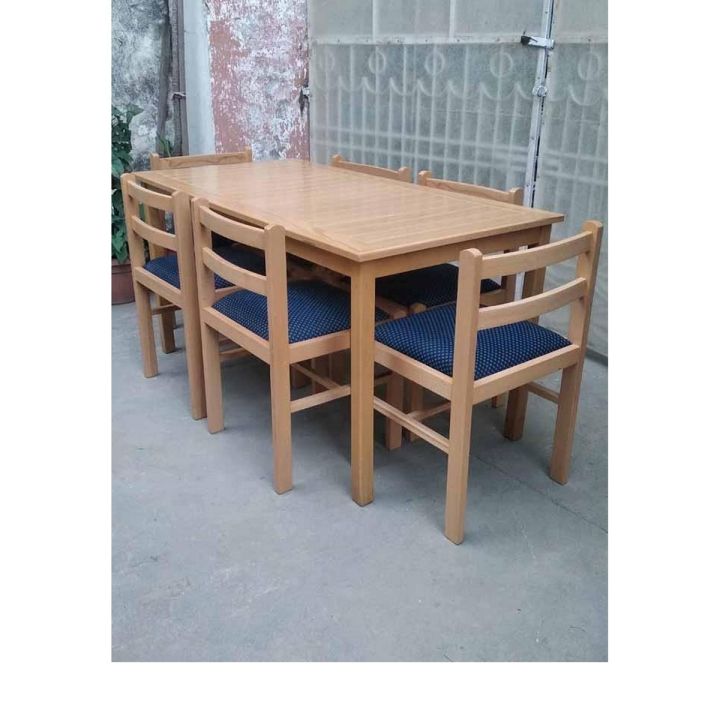 Compact Dining Table Set - Made of solid Beech wood