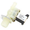 Electric Water Valve 1/2in Solenoid Inlet 1-Way Guide Plastic for Home Using 220V 0.02-0.8Mpa. 